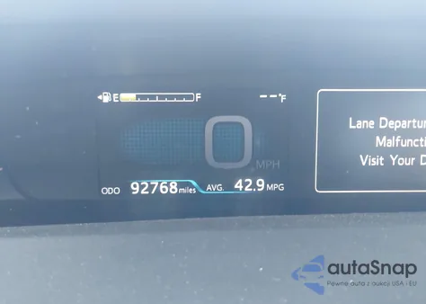 2017 Toyota Prius Two Eco z USA, uszkodzony, nr VIN JTDKARFUXH3030685